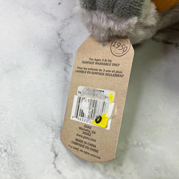 Ganz Trick Or Sleep Pumpkin Sloth 10" Halloween Plush Stuffed Animal Toy - Picture 4 of 5